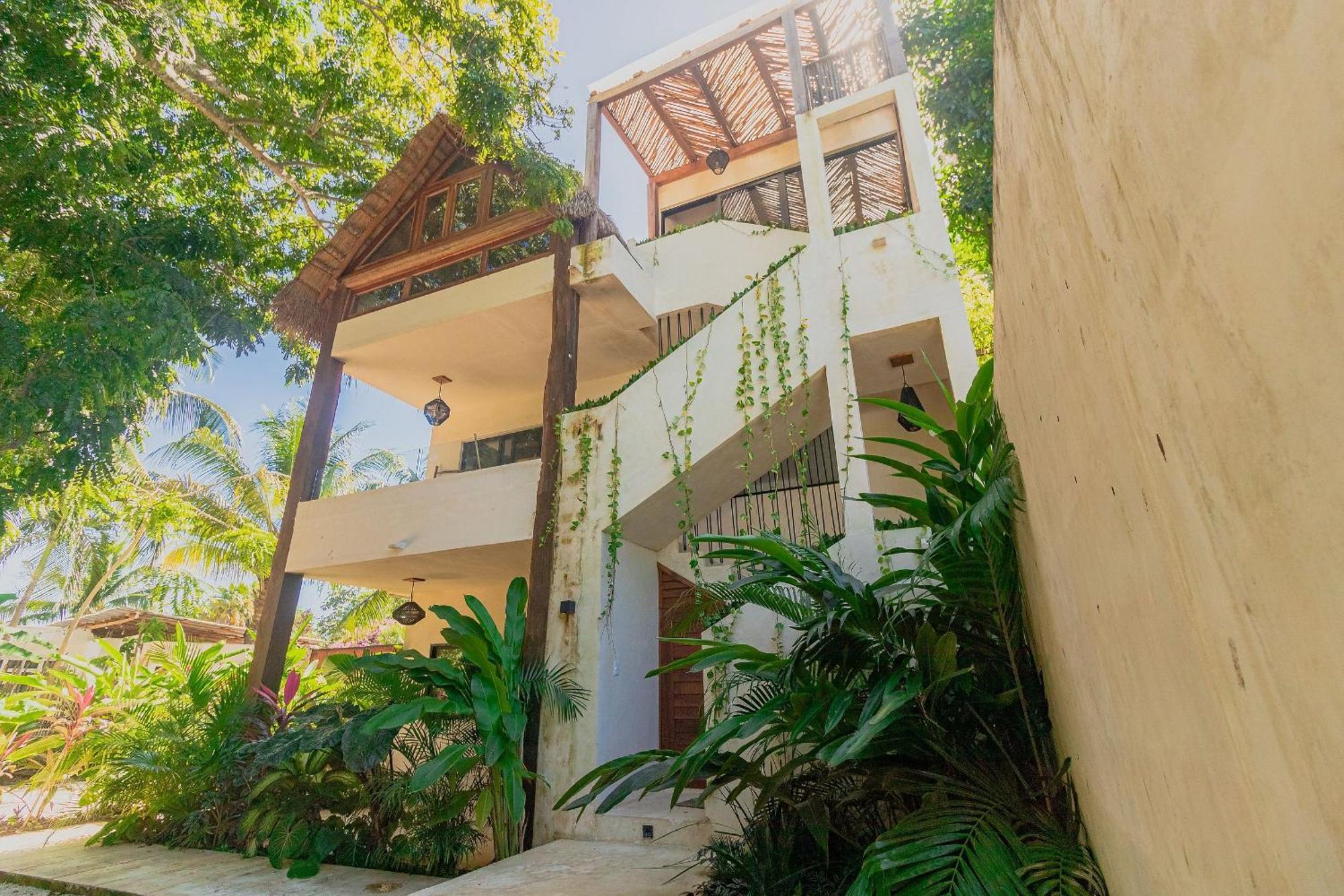Ferienwohnung Casa De Piedra - Departamentos Bacalar- Exterior foto